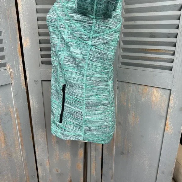 Lululemon Define Jacket Space Dye Camo Forage Teal Black Sz 8